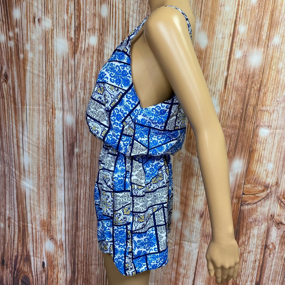 Thread Story Patchwork Print Romper - Picture 5 of 13